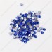 Sparkle color ss20 flatback non hotfix foiled crystal rhinestones for garment accessories